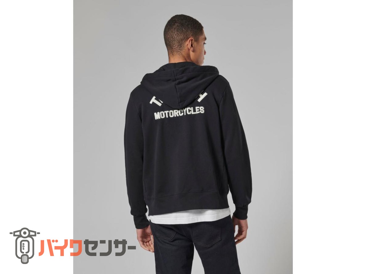 TRIUMPH トライアンフ 純正品 Dolan Full Zip Hoodie black P008805