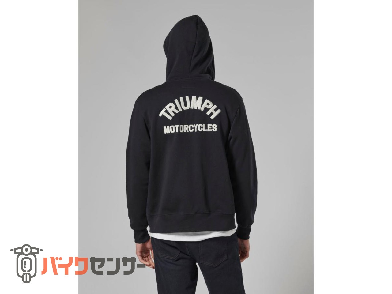 TRIUMPH トライアンフ 純正品 Dolan Full Zip Hoodie black P008805
