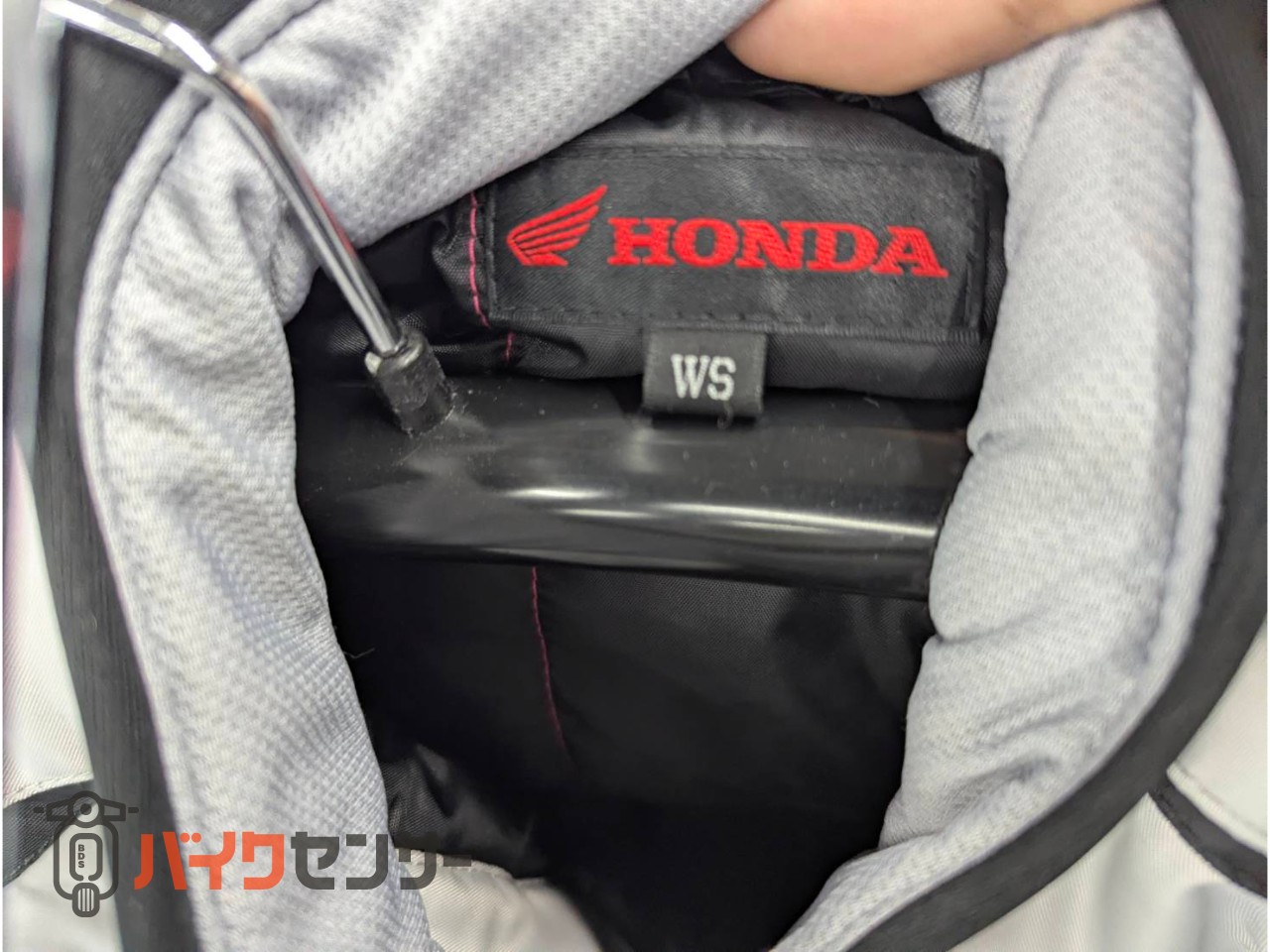 HONDA レディースウィンタージャケット ライトグレー WSサイズ P009005