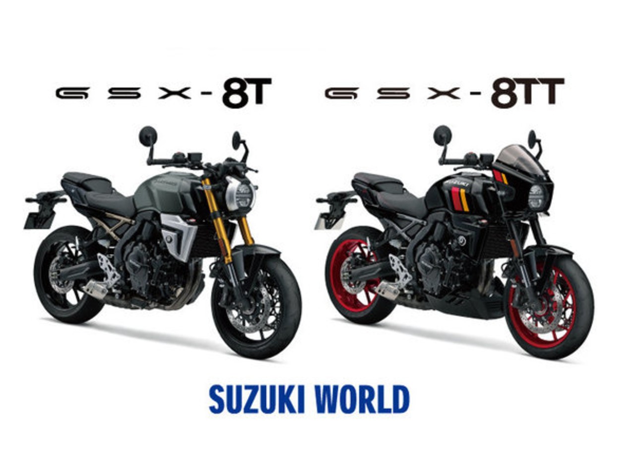 新型GSX-8T/GSX-8TT発表！| BDSバイクセンサー
