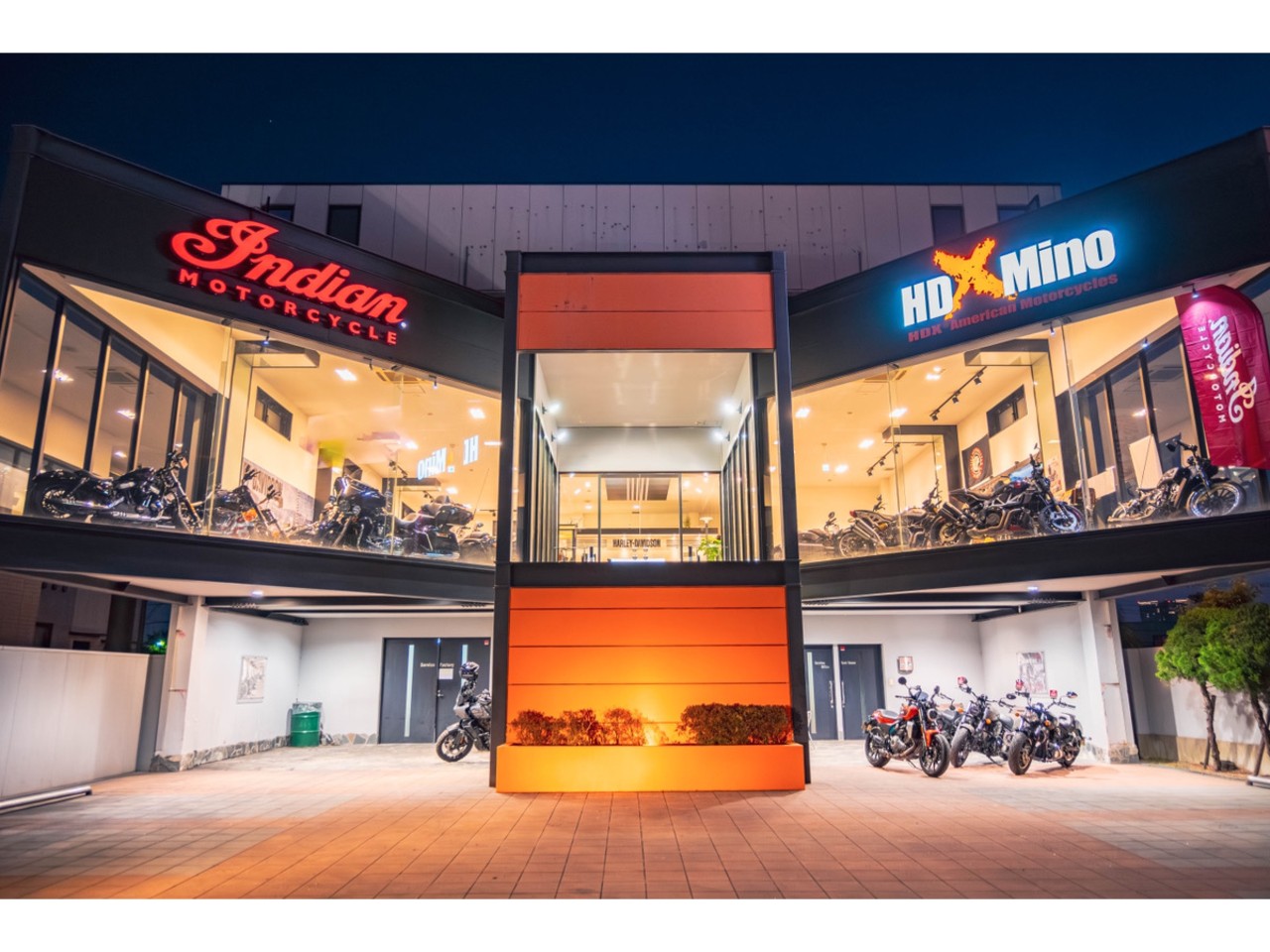 ノース大阪インディアンモーターサイクル ／ HDX Mino| BDS