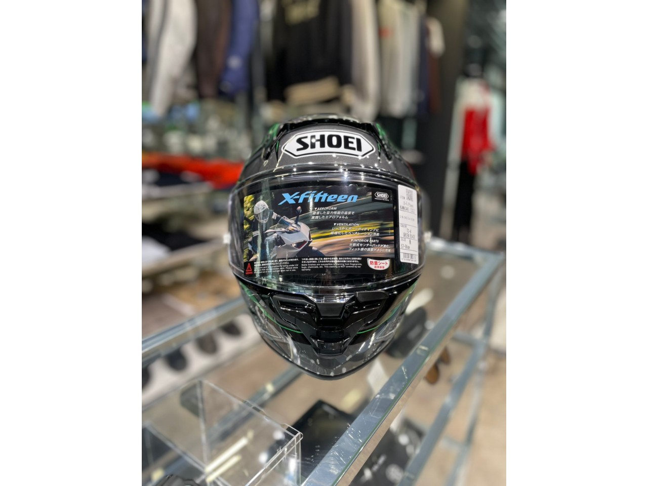 SHOEIコラボヘルメット X-Fifteen 入荷しました| BDSバイクセンサー
