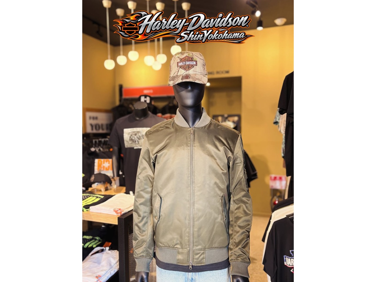 Harley-Davidson MA-1 ボンバージャケット| BDSバイクセンサー
