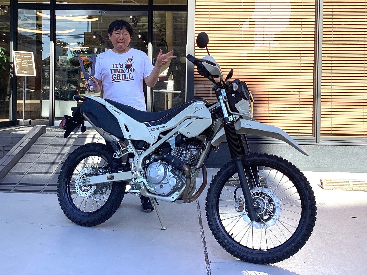 KLX 230 SHERPA ご納車 カワサキプラザ大阪鶴見| BDSバイクセンサー