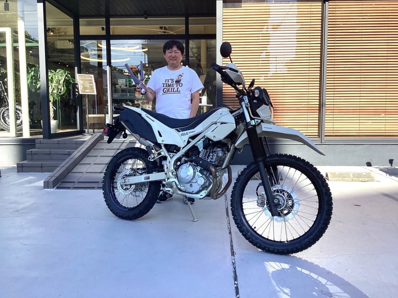 KLX 230 SHERPA ご納車 カワサキプラザ大阪鶴見| BDSバイクセンサー