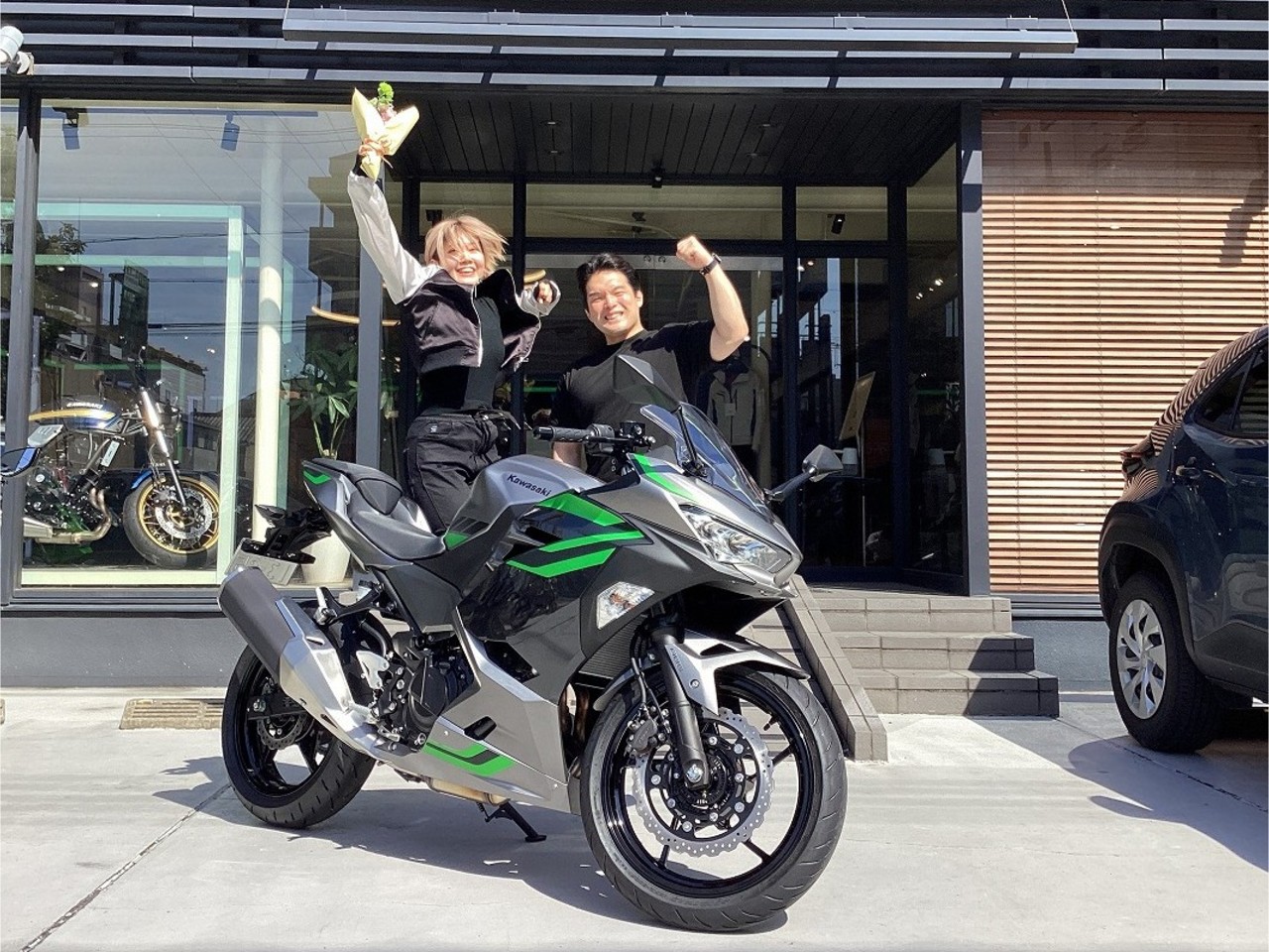 Ninja 400 ご納車 カワサキプラザ大阪鶴見| BDSバイクセンサー