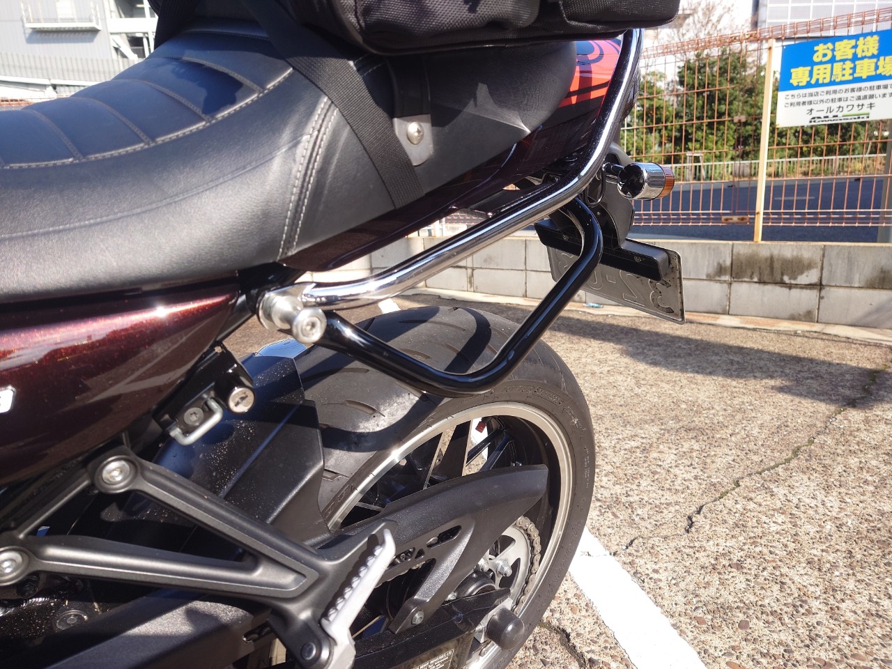 お客ページ Z900RS サイドバックステー| BDSバイクセンサー