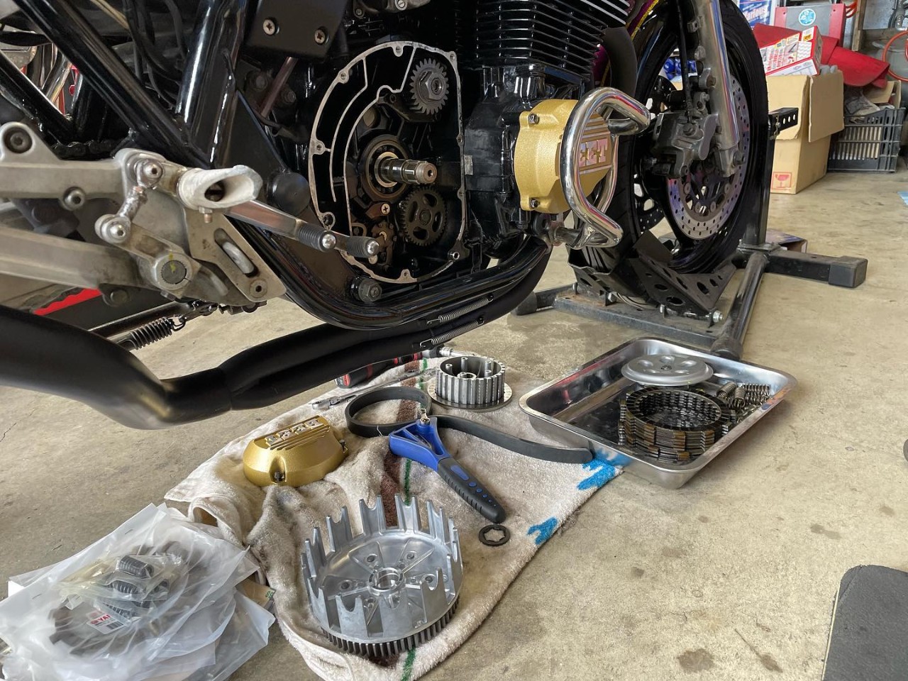 Yamaha RD400 RD350 YPVS RZ350 RD350LC Clutch Hub Pressure