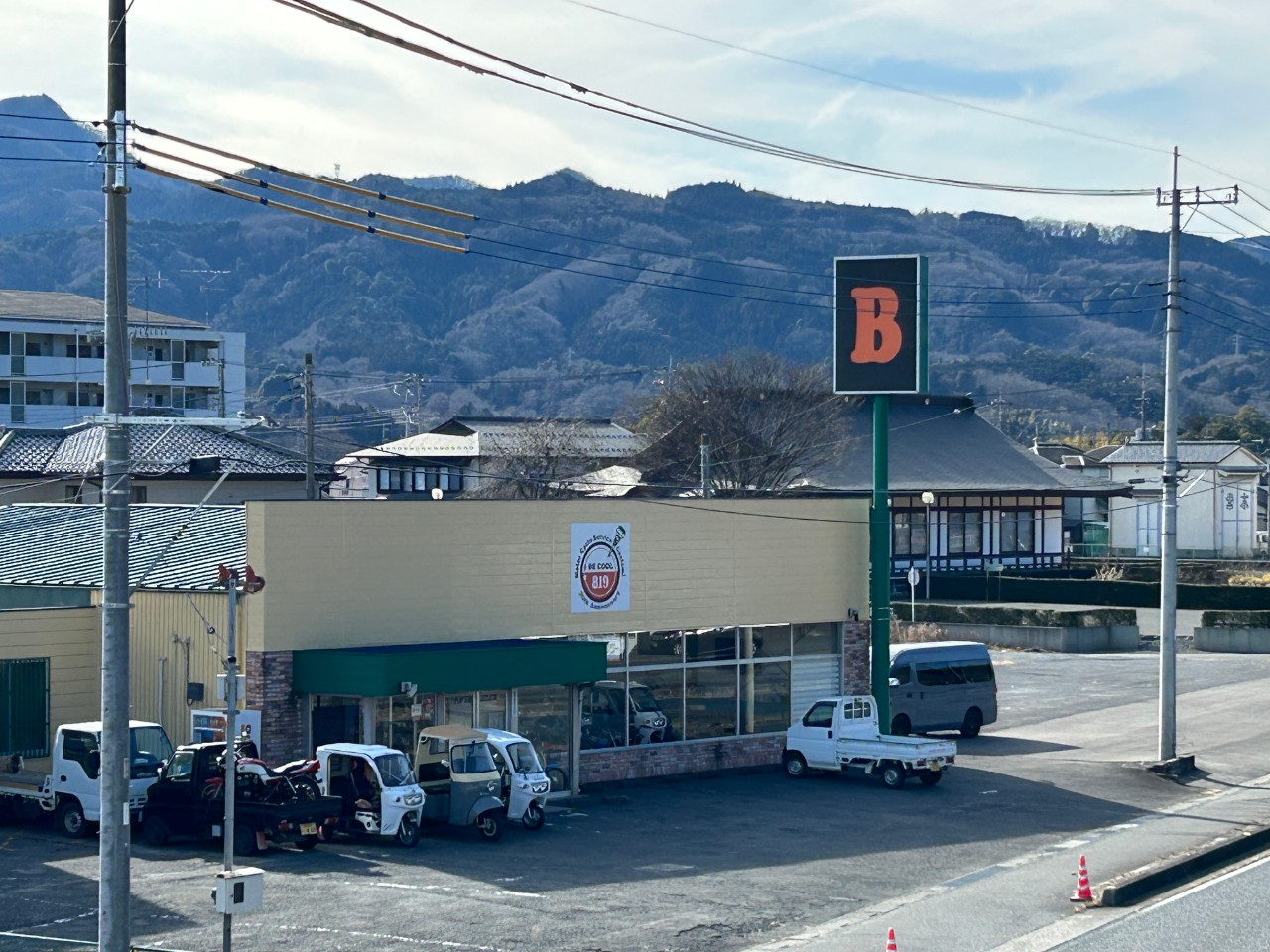BE COOL819の外観