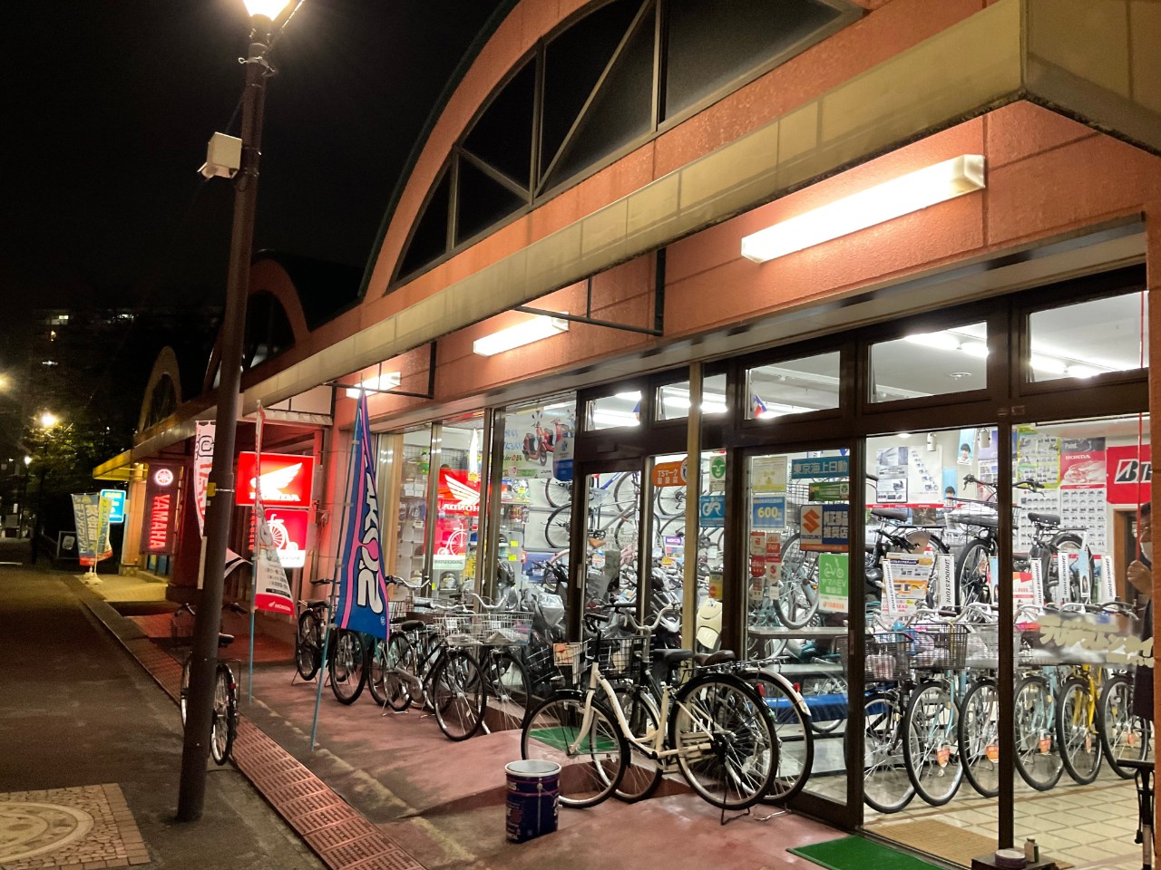 寺本サイクル西白井店の外観