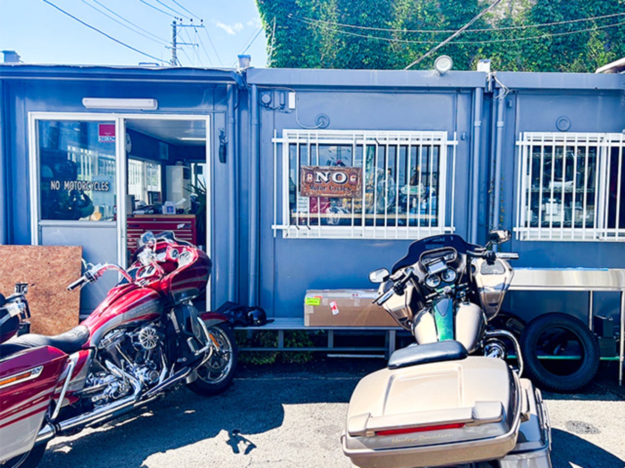 NO Motor cycles【エヌオーモーターサイクルズ】の外観