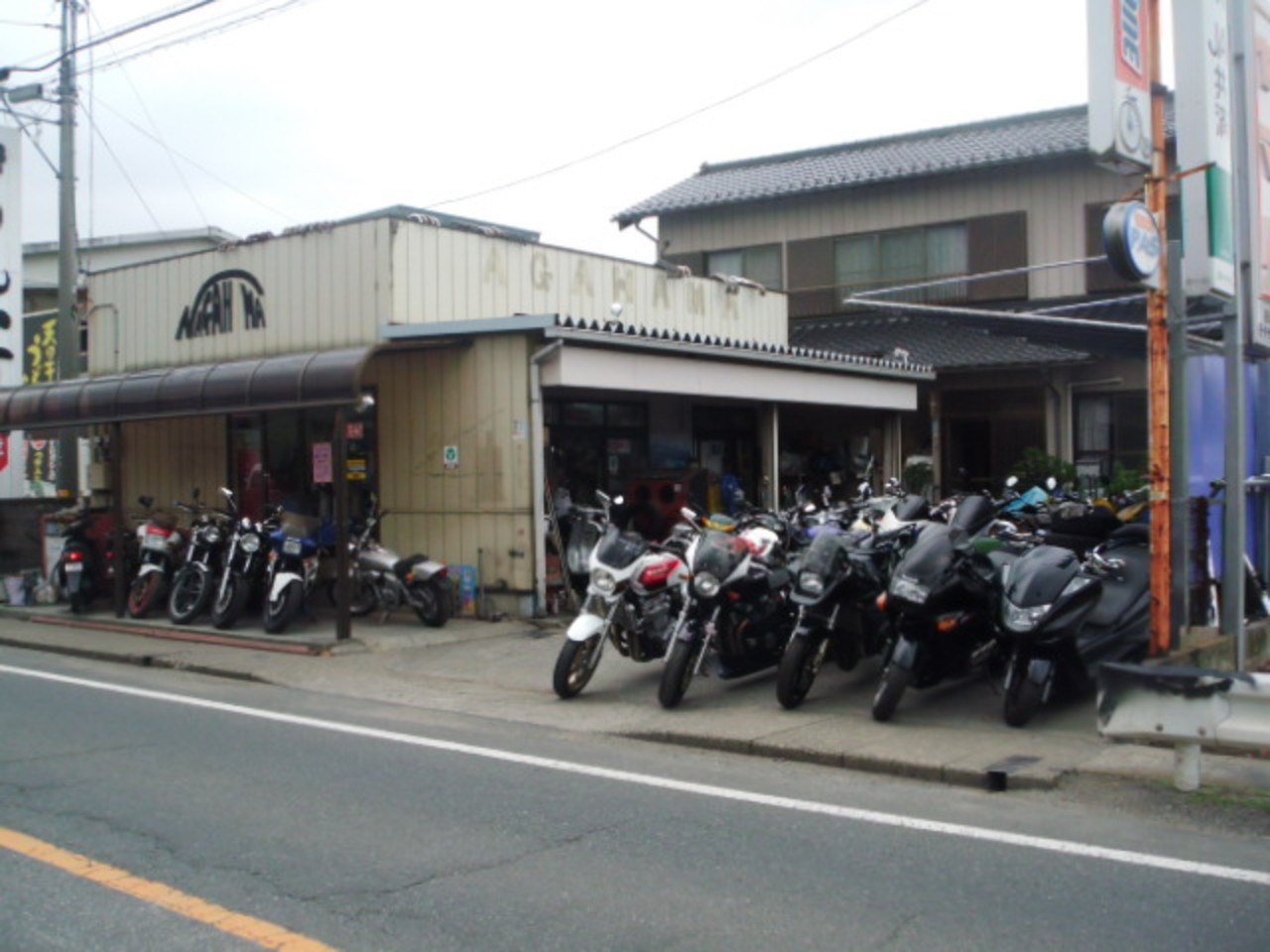 長浜モーターサイクルの外観