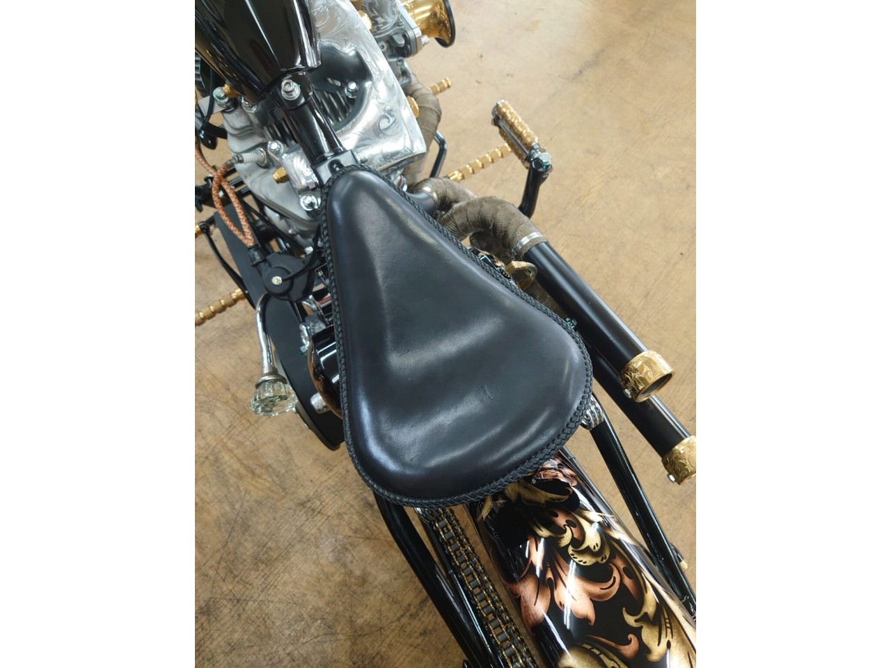 専用パン　ナックル　ショベル　ボバーフェンダー　アーリー BLUE GROOVE SHOP BLOG: - SOLD - 68` Early Shovel Chopper