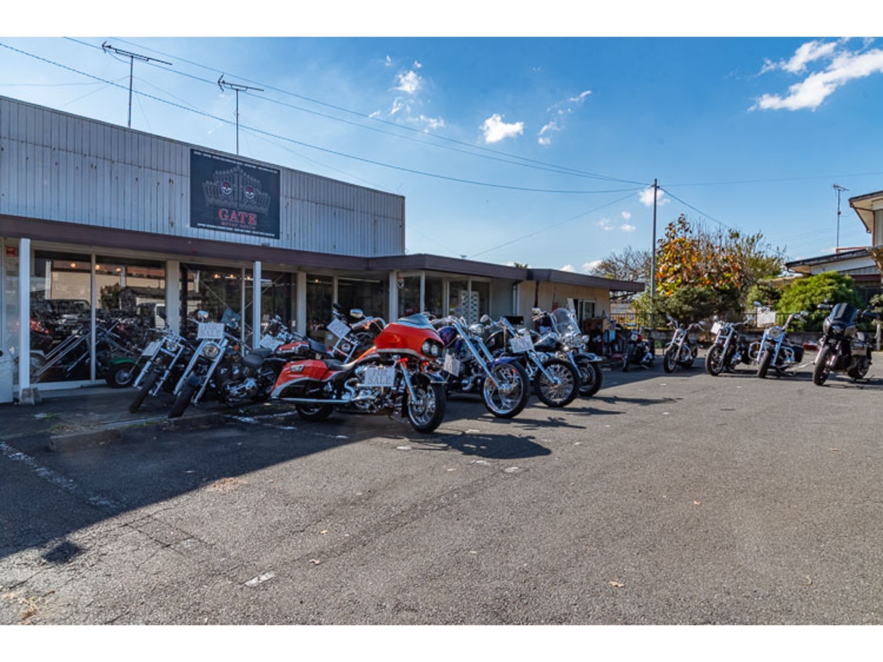 GATE motor cycleの外観