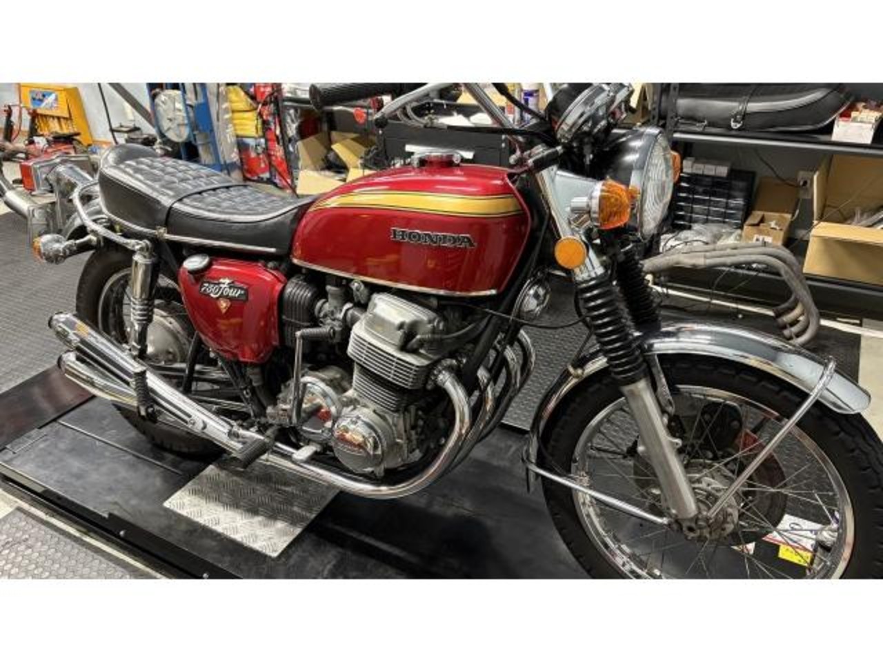 【美品】ホンダCB750Fourファイル　バイクメンテナンスにも役立つ 美品】ホンダCB750Fourファイル バイクメンテナンスにも役立つ