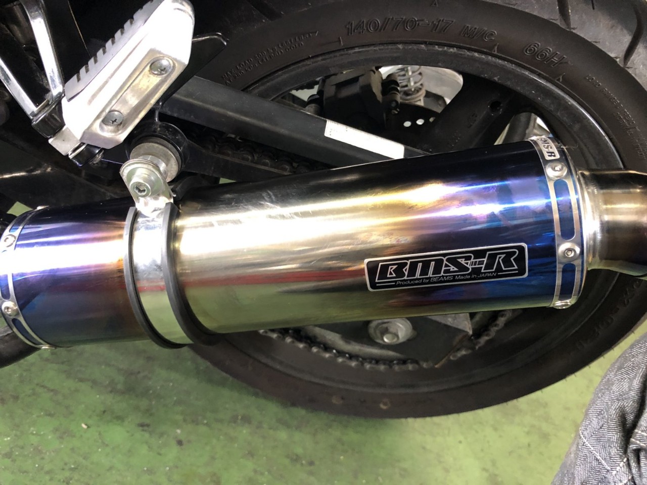 GSR250 サイレンサー交換| BDSバイクセンサー
