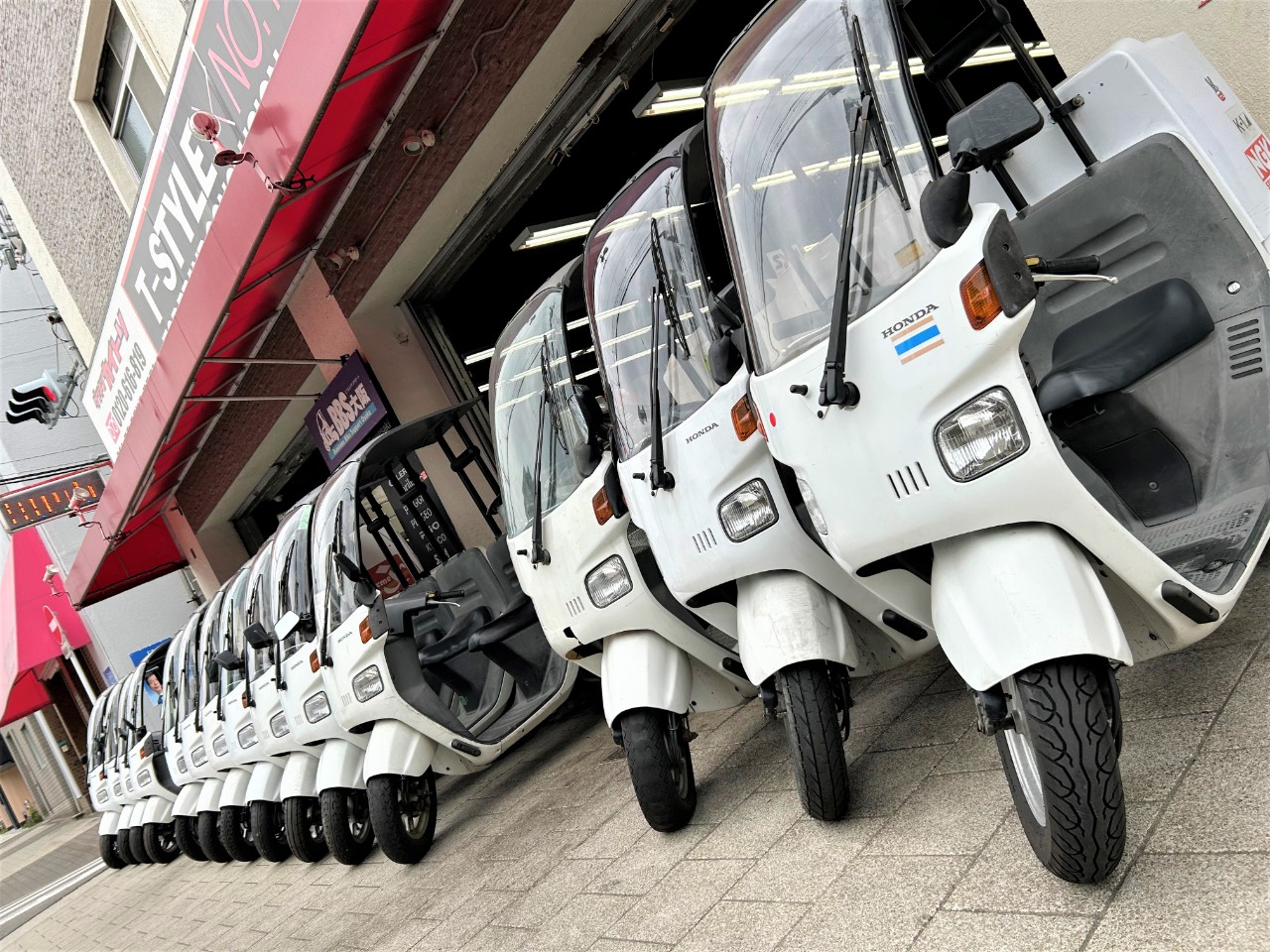 ホンダ ジャイロキャノピー つや消しグレー B005350| BDSバイクセンサー