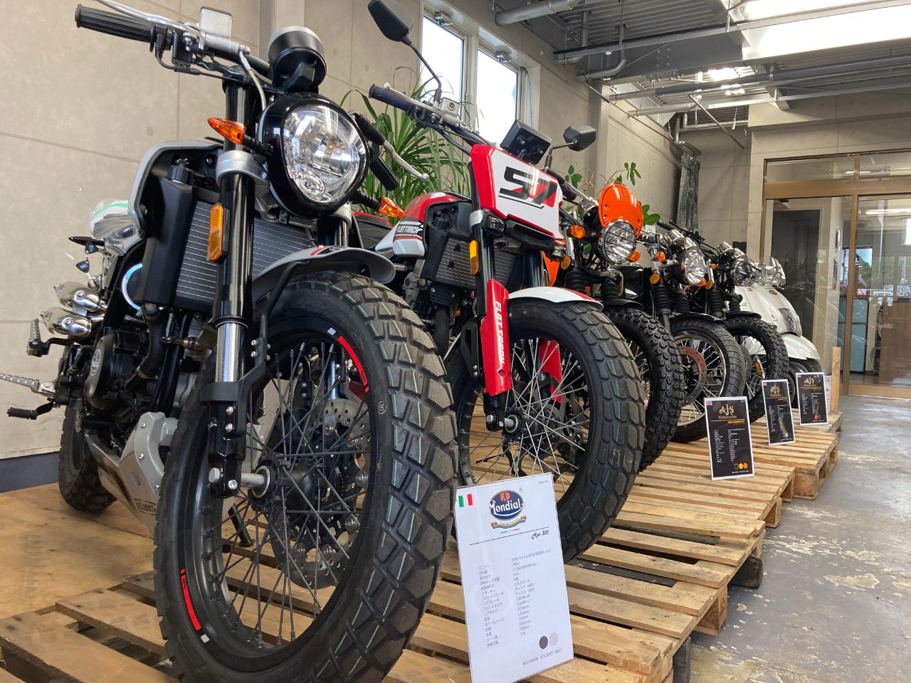 AJSデザートスクランブラーショック 2本セット 71 Desert Scrambler